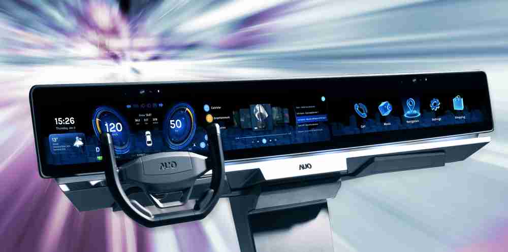 银河集团开拓前瞻显示技术创新应用，，，结合优异整合设计能力，，，，开发智能车载FIDM Plus一体化显示方案，，，，让驾驶操作与车内娱乐体验再进化