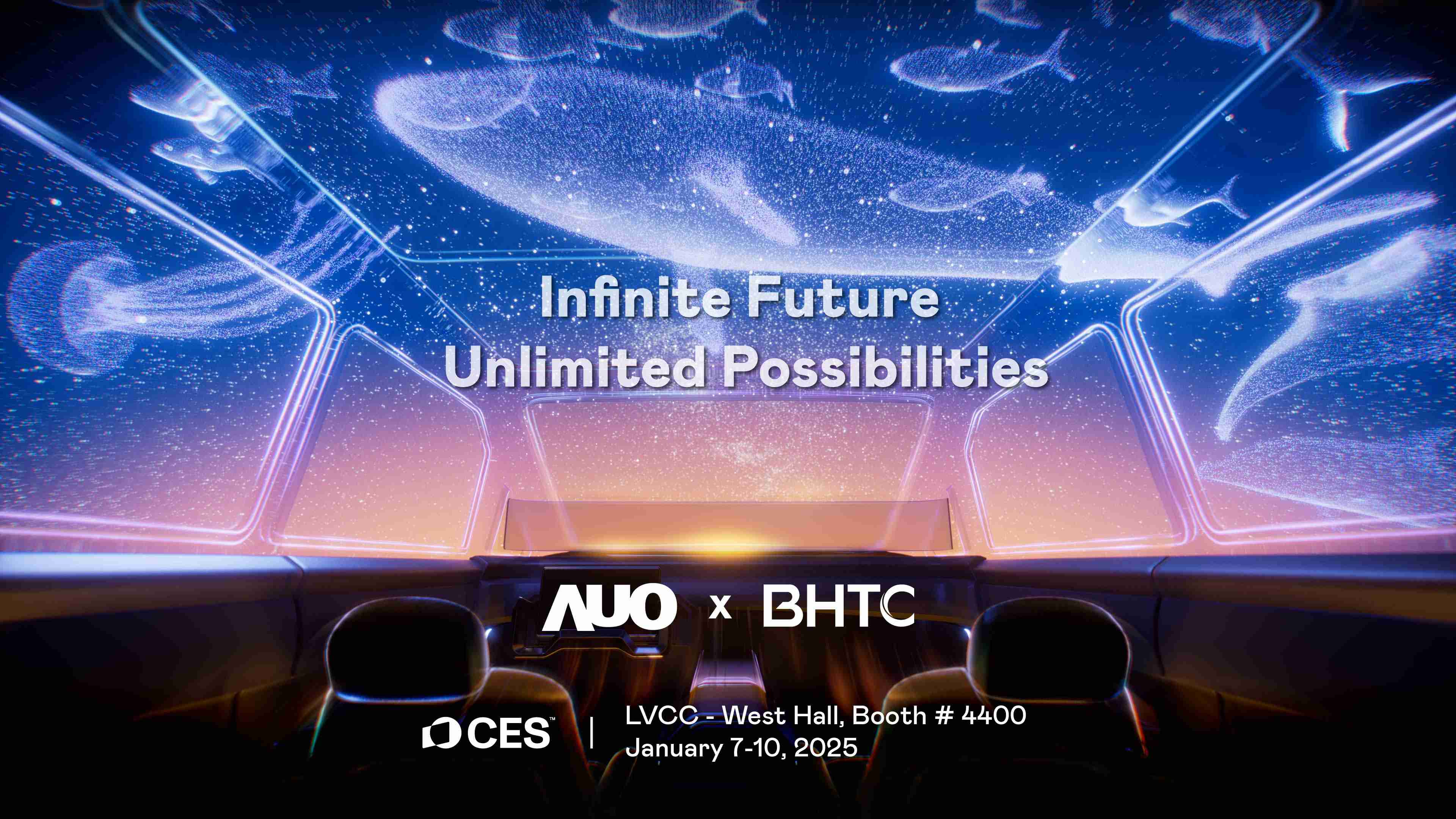 银河集团以Infinite Future, Unlimited Possibilies为主题，，联合BHTC于CES 2025扩大规模展出